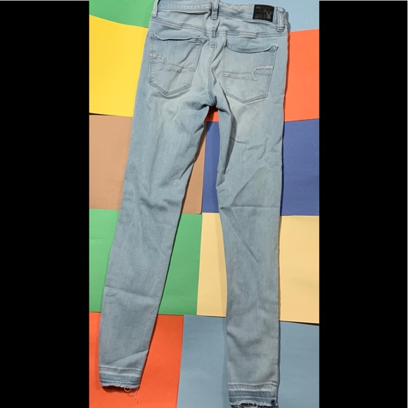 AEO Sateen X High Rise Jegging size 2 - Picture 6 of 9